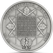 20 Zlotys Soviet Aggression against Poland – 17 September 1939 obverse image
