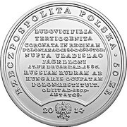 50 Zlotys Hedvigis obverse image