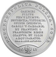 50 Zlotys Sigismun Dus Primus obverse image