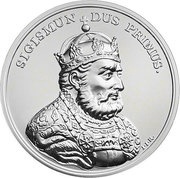 50 Zlotys Sigismun Dus Primus, Poland, 2017 reverse image