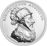 50 Zlotys Sigismundus Augustus, Poland, 2017 reverse image