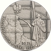 50 Zlotys 100th Anniversary of Poland’s Wedding to the Baltic Sea obverse image