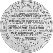 50 Zlotys Vladislaus IV obverse image
