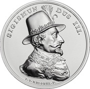 50 Zlotys Sigismundus III, Poland, 2020 reverse image