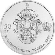 50 Zlotys 500th Anniversary of the Birth of Anna Jagiellon obverse image