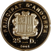 25 Diners Nativity obverse image