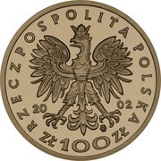 100 Zlotys Casimir III the Great obverse image