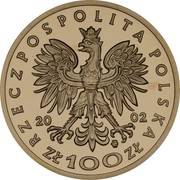 100 Zlotys Ladislaus II Jagiellon obverse image