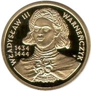 100 Zlotys Ladislaus III Jagiellon, Poland, 2003 reverse image