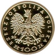 100 Zlotys Casimir IV Jagiellon obverse image