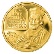100 Zlotys Jan Łaski's Statute reverse image