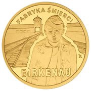 100 Zlotys 65th Anniversary of Liberation of KL Auschwitz-Birkenau, Poland, 2010 reverse image