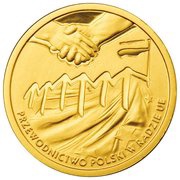 100 Zlotys European Union Presidency, Poland, 2011 reverse image