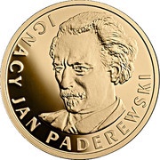 100 Zlotys Ignacy Jan Paderewski reverse image