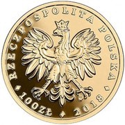 100 Zlotys White-tailed Eagle obverse image