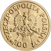 100 Zlotys Wojciech Korfanty obverse image