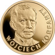 100 Zlotys Wojciech Korfanty, Poland, 2019 reverse image