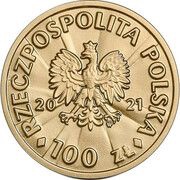 100 Zlotys Ignacy Daszyński obverse image