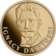 100 Zlotys Ignacy Daszyński, Poland, 2021 reverse image