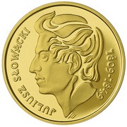 200 Zlotys Juliusz Słowacki reverse image