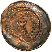 2 Sols Siege of Tournai obverse image