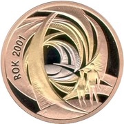 200 Zlotys Rok 2001 reverse image