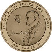 200 Zlotys John Paul II obverse image