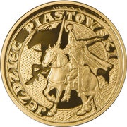 200 Zlotys Jeździec piastowski, Poland, 2006 reverse image