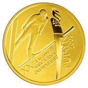 200 Zlotys Turin 2006 reverse image