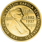 200 Zlotys Karol Szymanowski, Poland, 2007 reverse image
