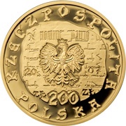 200 Zlotys Municipality of Kraków obverse image