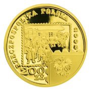 200 Zlotys Polish Post obverse image