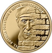 200 Zlotys Warsaw Ghetto Uprising, Poland, 2008 reverse image