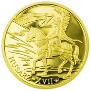 200 Zlotys Husarz XVII w., Poland, 2009 reverse image