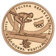 200 Zlotys Polish Olympic Team Vancouver 2010, Poland, 2010 reverse image