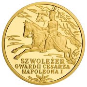 200 Zlotys Szwoleżer Gwardii Cesarza Napoleona I, Poland, 2010 reverse image
