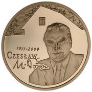200 Zlotys Czesław Miłosz, Poland, 2011 reverse image