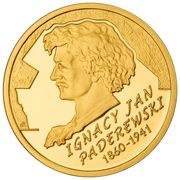 200 Zlotys Ignacy Jan Paderewski, Poland, 2011 reverse image