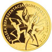 200 Zlotys Polish Olympic Team – London 2012, Poland, 2012 reverse image