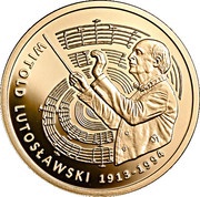 200 Zlotys Witold Lutosławski reverse image