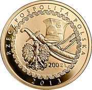 200 Zlotys Prince Józef Poniatowski obverse image