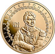 200 Zlotys Prince Józef Poniatowski, Poland, 2013 reverse image