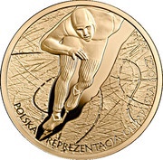 200 Zlotys Polish Olympic Team Sochi 2014, Poland, 2014 reverse image