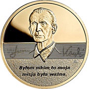 200 Zlotys Jan Karski, Poland, 2014 reverse image