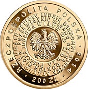 200 Zlotys Stefan Żeromski obverse image