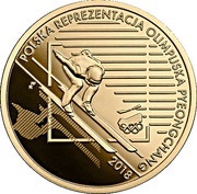 200 Zlotys PyeongChang 2018, Poland, 2018 reverse image