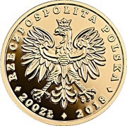 200 Zlotys White-tailed Eagle obverse image