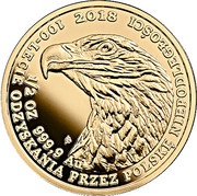 200 Zlotys White-tailed Eagle reverse image