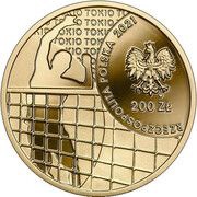 200 Zlotys Polish Olympic Team – Tokyo 2020 obverse image
