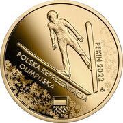 200 Zlotys Polish Olympic Team – Beijing 2022, Poland, 2022 reverse image